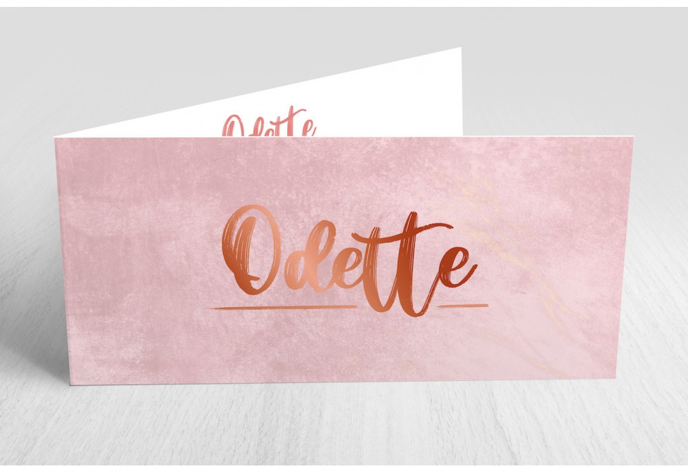 Roze met koper Roze met koper